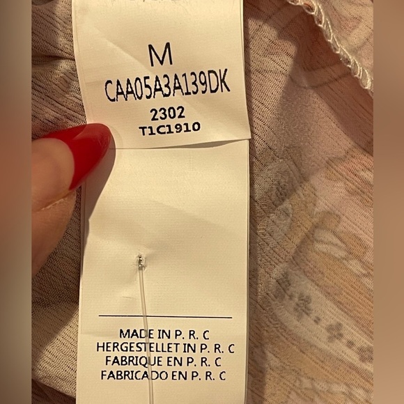 CupShe Dress NWT Size Medium Floral - Picture 4 of 12